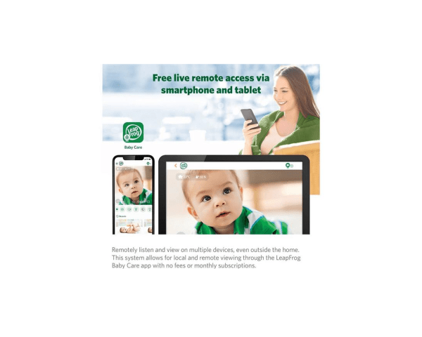 Leapfrog LF815HD Smart Video Baby Monitor